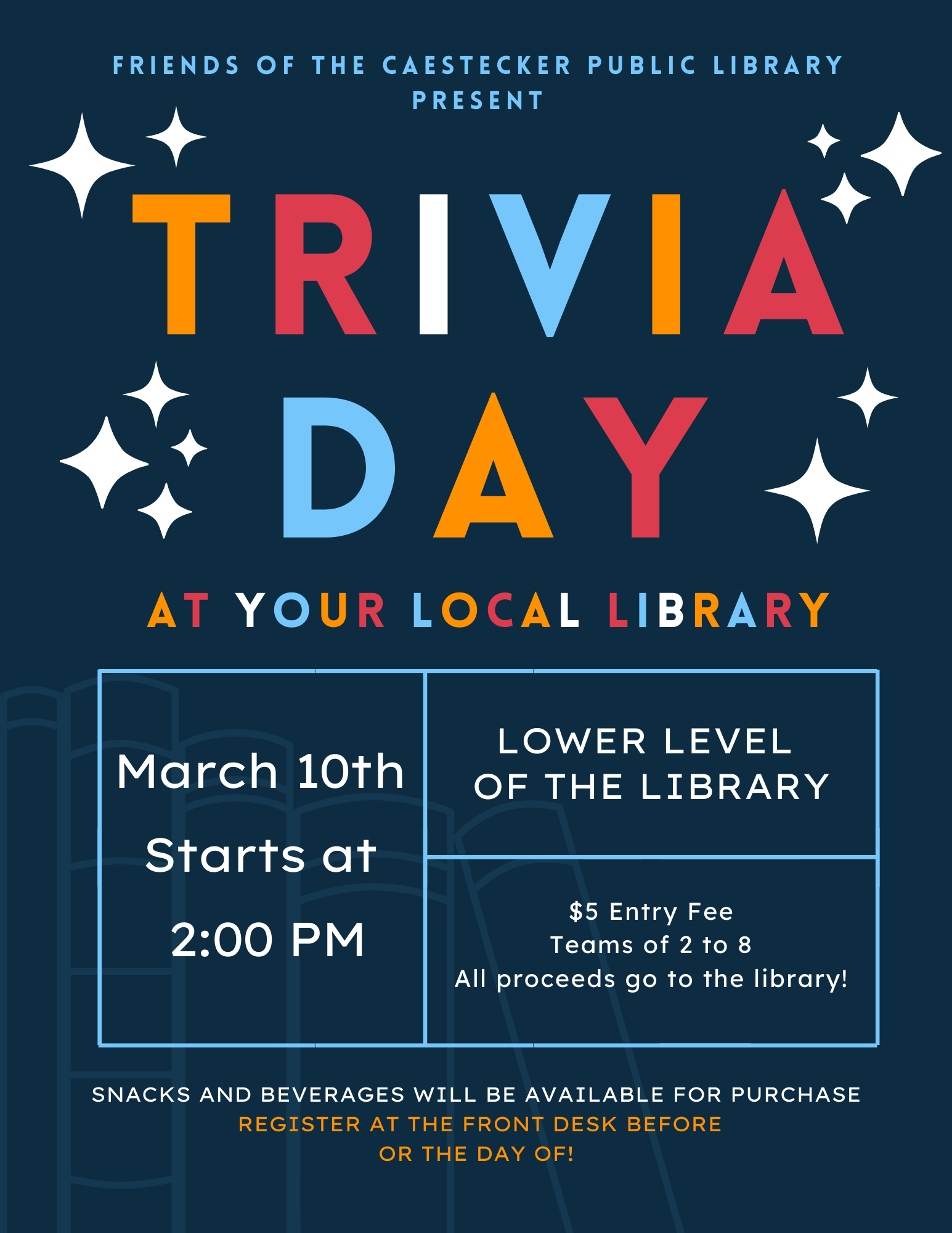 Friends of the Library Trivia Day 