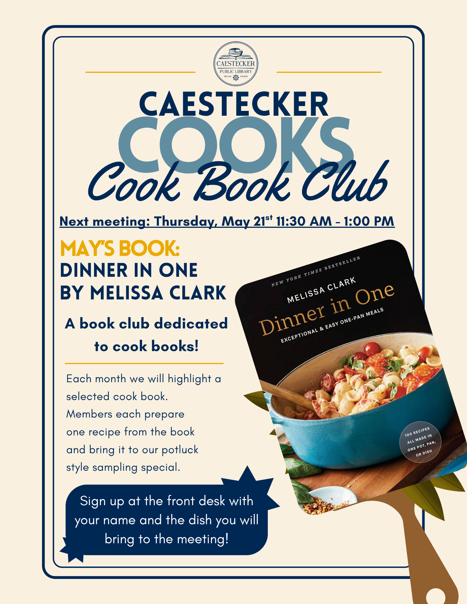 Castecker Cookbook Club 